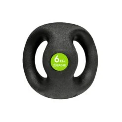 Medecine Ball à Double Poignées Sporti [Taille 6 kg]