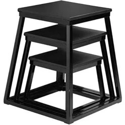 Set De 3 Plateformes De Pliométrie (30/45/60cm) Sporti