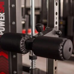 Appareil De Musculation Avec Plaques BH Fitness Power Smith [Taille 160x210x220 cm] -Équipement De Fitness bh fitness g145 noir rouge 4