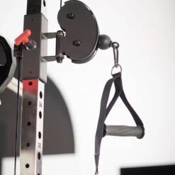 Appareil De Musculation Avec Plaques BH Fitness Power Smith [Taille 160x210x220 cm] -Équipement De Fitness bh fitness g145 noir rouge 5