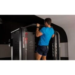 Appareil De Musculation BH Fitness Rack Smith [Taille 211x146x221 cm] -Équipement De Fitness bh fitness g160 noir 6