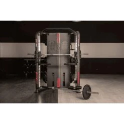 Appareil De Musculation BH Fitness Rack Smith [Taille 211x146x221 cm] -Équipement De Fitness bh fitness g160 noir 7