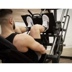 Presse De Musculation BH Fitness Hack Squat / Leg Press 45º [Taille 207x103x124 cm] -Équipement De Fitness bh fitness g530 4