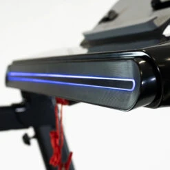 Tapis De Course Ultra Compacte BH Fitness Runlab [Taille 155x76x123 cm] -Équipement De Fitness bh fitness g6311b noir bleu 3