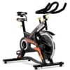 Vélo De Biking BH Fitness Duke Electronique [Taille 104x63x117 cm] -Équipement De Fitness bh fitness h920e noir orange argente 1