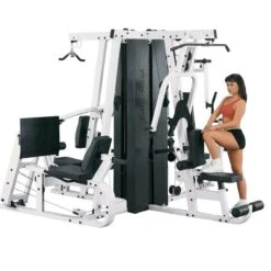 Appareil De Musculation Multifonctions Body Solid Gym 3 X 95 Kg [Taille 328,8x235,5x210,8 cm] -Équipement De Fitness body solid exm4000s 3