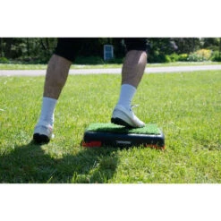 Step Avec Gazon Synthétique Powershot [Taille 45x28x10 cm] -Équipement De Fitness powershot ta374 1