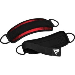 Sangle Cheville Pour Machine à Câble De Gymnase RDX A4 7 Sangle Cheville Pour Machine à Câble De Gymnase RDX A4 -Équipement De Fitness rdx wan a4r s red 3