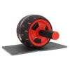 Roue Abdominale UFE Rebound -Équipement De Fitness ufe ufa247 noir rouge 1