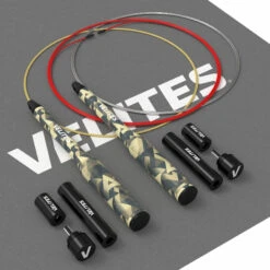 Lot De Corde à Sauter Lestée Velites Fire 2.0 7 Lot De Corde à Sauter Lestée Velites Fire 2.0 -Équipement De Fitness velites pack fire kamo lastres cables mat